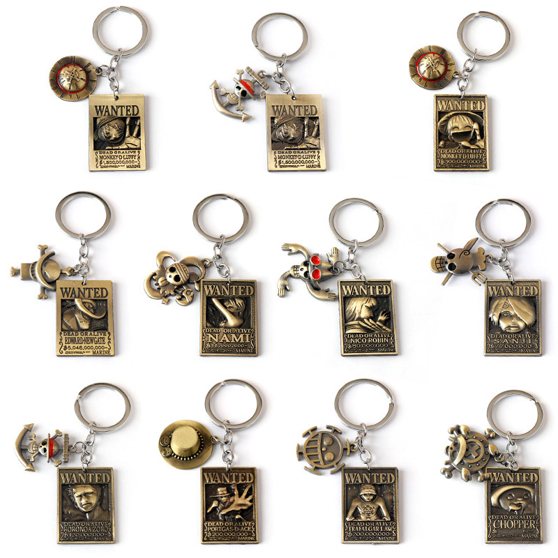 애니메이션 합금 열쇠고리