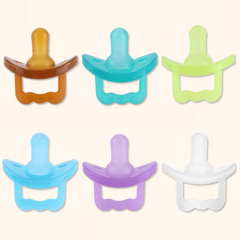어린이 젖꼭지 부드러운 실리콘 진정