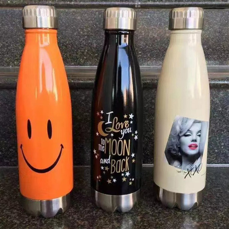 하이킹용 야외 500ml 물병